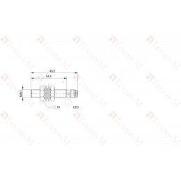 Индуктивный датчик Balluff BES 516-343-G-E5-C-S49