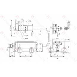 RFID головка чтения/записи Balluff BIS M-402-072-002-07-S4