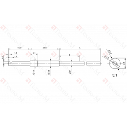 Оптоволоконный кабель Balluff BFO D22-LAT-YB-EAK-10-0,5