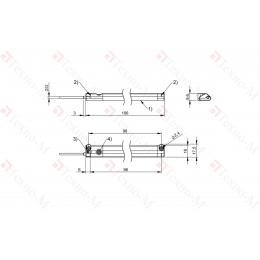 Датчик линейных перемещений Balluff BMP 01-EL1PP21A-0096-00-P02