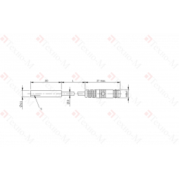 Магнитный датчик Balluff BMF 07M-NS-D-2-S49-00,3