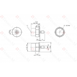 Транспондер RFID Balluff BIS M-140-02/A-M6