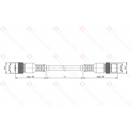 Соединительный кабель Balluff BIS Z-501-PU1-00,5/M