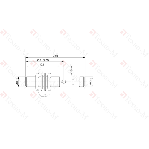 Индуктивный датчик Balluff BES 516-207-S27-E