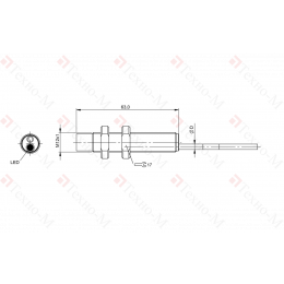 Индуктивный датчик Balluff BES M12TI-PSC80F-BT05