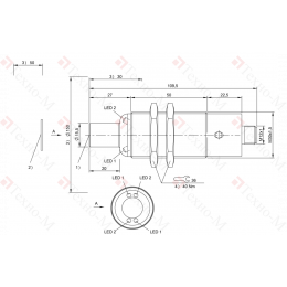 RFID головка чтения/записи Balluff BIS M-400-045-002-07-S4