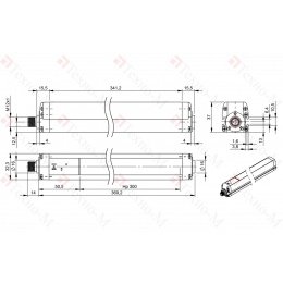 Многолучевой барьер безопасности Balluff BLG 4A-030-19X-030-O01-SX