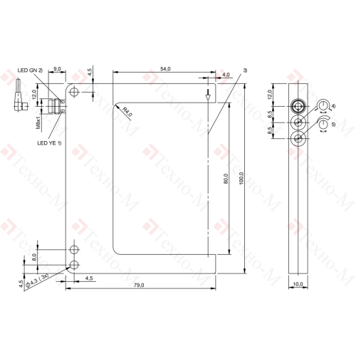 Щелевой датчик Balluff BGL 80A-007-S49