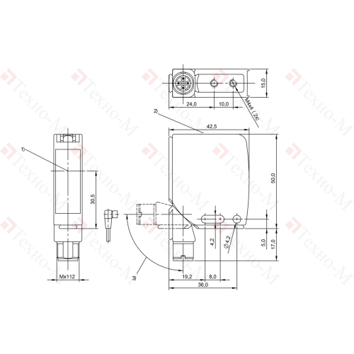 Оптический датчик Balluff BOS 21M-NA-IE10-S4