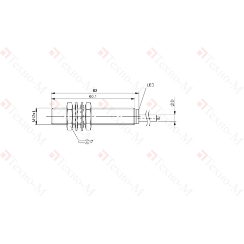 Индуктивный датчик Balluff BES M12EN-PSC20B-BV10
