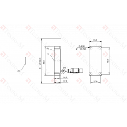 RFID головка чтения/записи Balluff BIS M-405-045-008-07-S4
