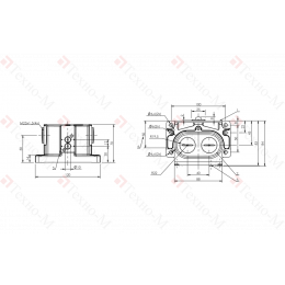 Блочный выключатель Balluff BNS 813-D02-D12-100-22-02-FC