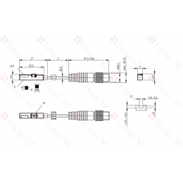 Магнитный датчик для цилиндра Balluff BMF 235K-PS-C-2A-SA2-S49-01
