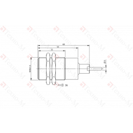 Индуктивный датчик Balluff BES M30MH2-GNX10B-BT02-EXB