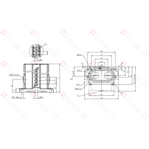 Блочный выключатель Balluff BNS 819-D06-D12-62-10